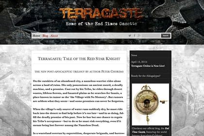 Terragaste Website designed and written by Peter Chordas