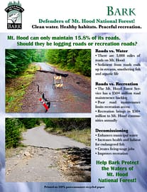 Recreation Roads vs. Logging Roads designed and written by Peter Chordas