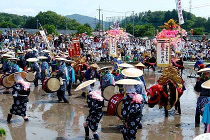 The Rice Planting Dance of Mibu