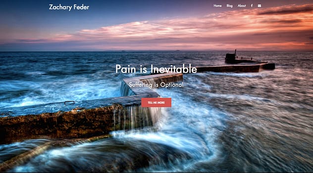 Zachary Feder's website