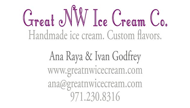 Great NW Ice Cream Co. back